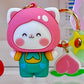 12191 Fruit Cat Key Charm-12