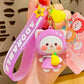 12191 Fruit Cat Key Charm-12