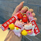 12192 Maneki Cat Key Charm-12
