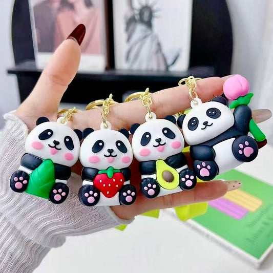 12193 Panda Key Charm-12