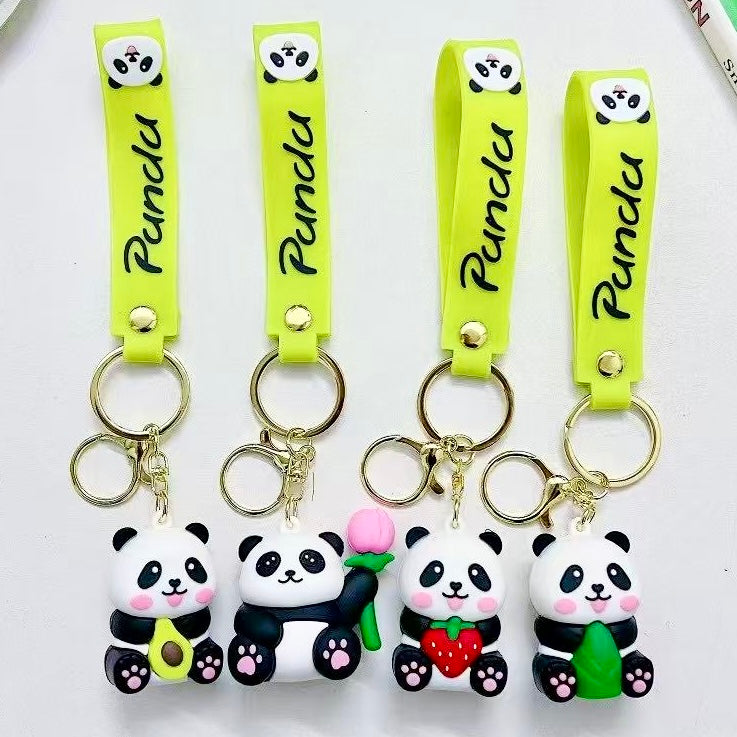 12193 Panda Key Charm-12