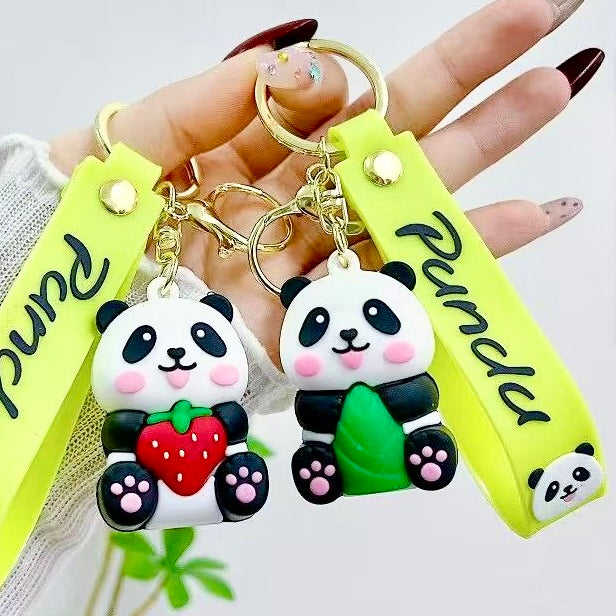 12193 Panda Key Charm-12
