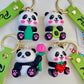 12193 Panda Key Charm-12