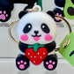 12193 Panda Key Charm-12
