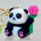 12193 Panda Key Charm-12
