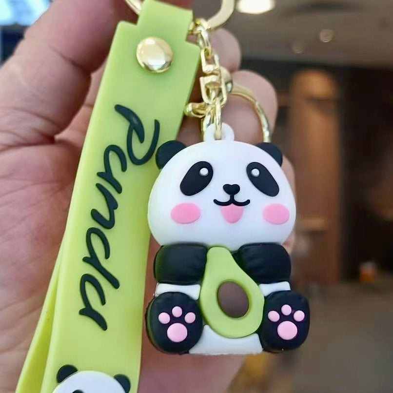 12193 Panda Key Charm-12