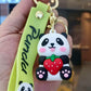 12193 Panda Key Charm-12