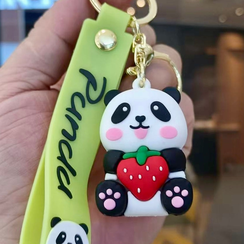 12193 Panda Key Charm-12