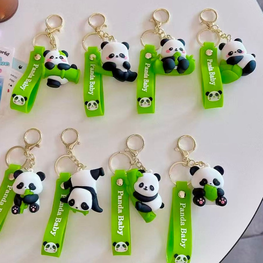 12193 Panda Key Charm-12