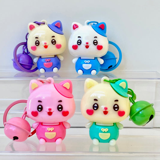 12194 Cat Key Charm-12