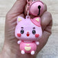 12194 Cat Key Charm-12