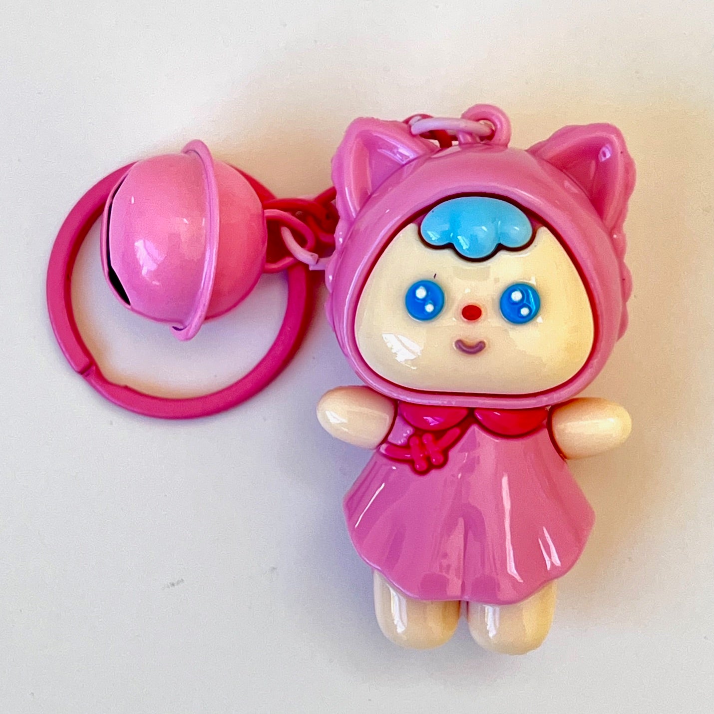 12195 Cat Doll Key Charm-12