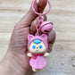 12195 Cat Doll Key Charm-12