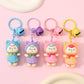 12195 Cat Doll Key Charm-12