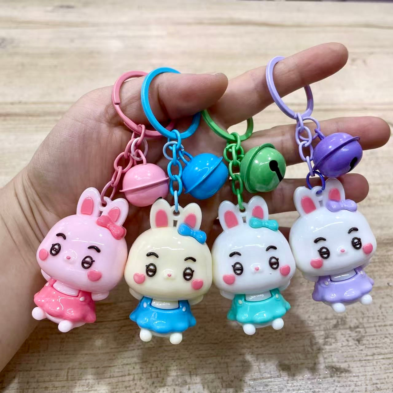 12197 Rabbit Key Charm-12