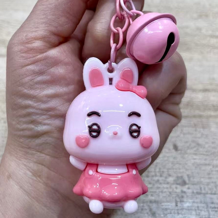 12197 Rabbit Key Charm-12