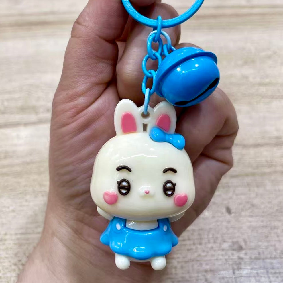 12197 Rabbit Key Charm-12