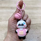 12198 Panda Key Charm-12