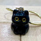 12201 Black Cat Key Charm-12