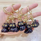 12201 Black Cat Key Charm-12