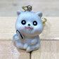 12202 Gray Cat Key Charm-12