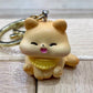 12203 Brown Cat Key Charm-12