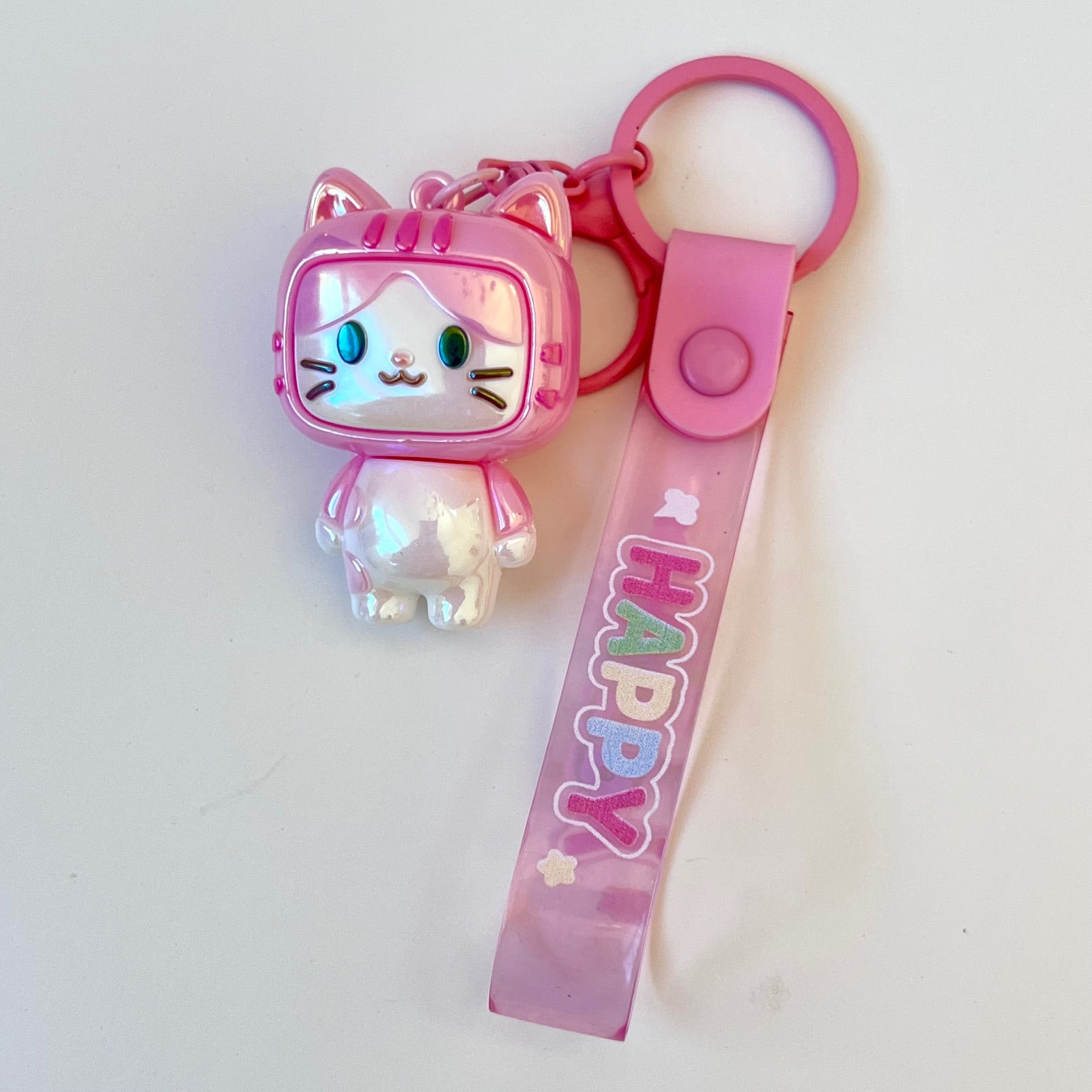 12205 TV Cat Key Charm-12