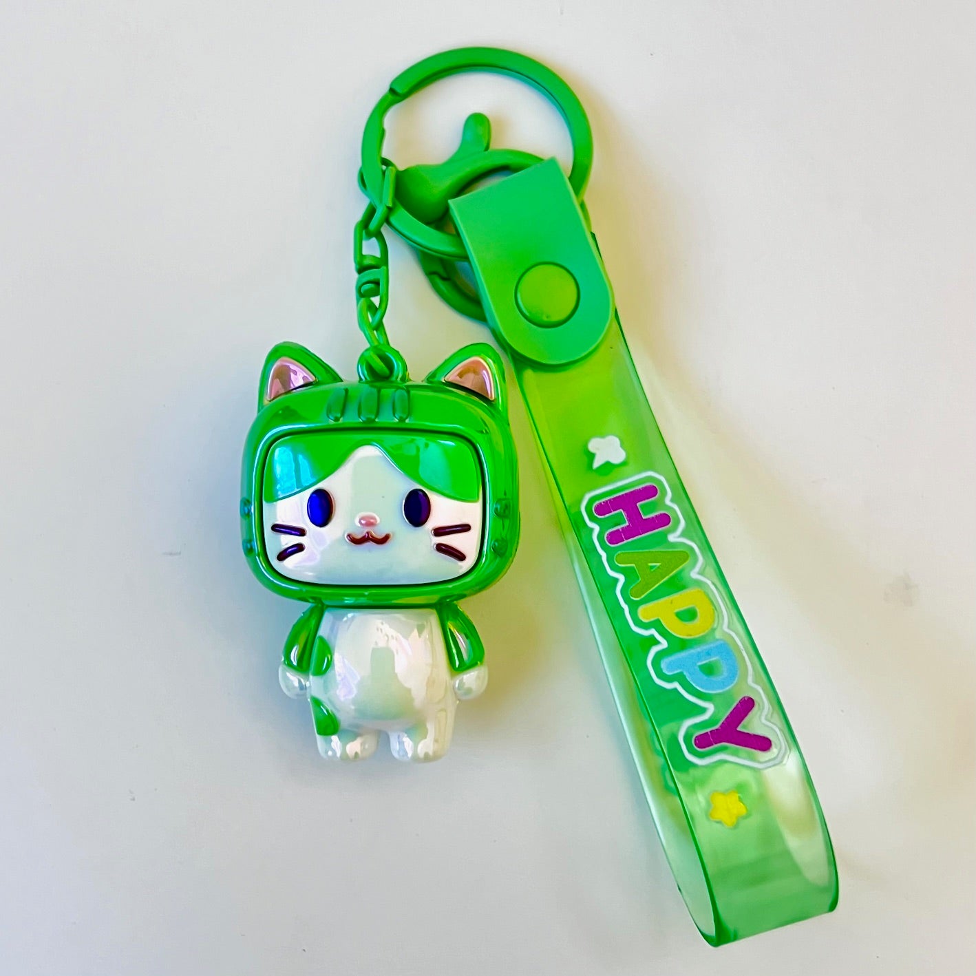 12205 TV Cat Key Charm-12