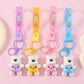 12206 Cute BearKey Charm-12