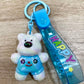 12206 Cute BearKey Charm-12