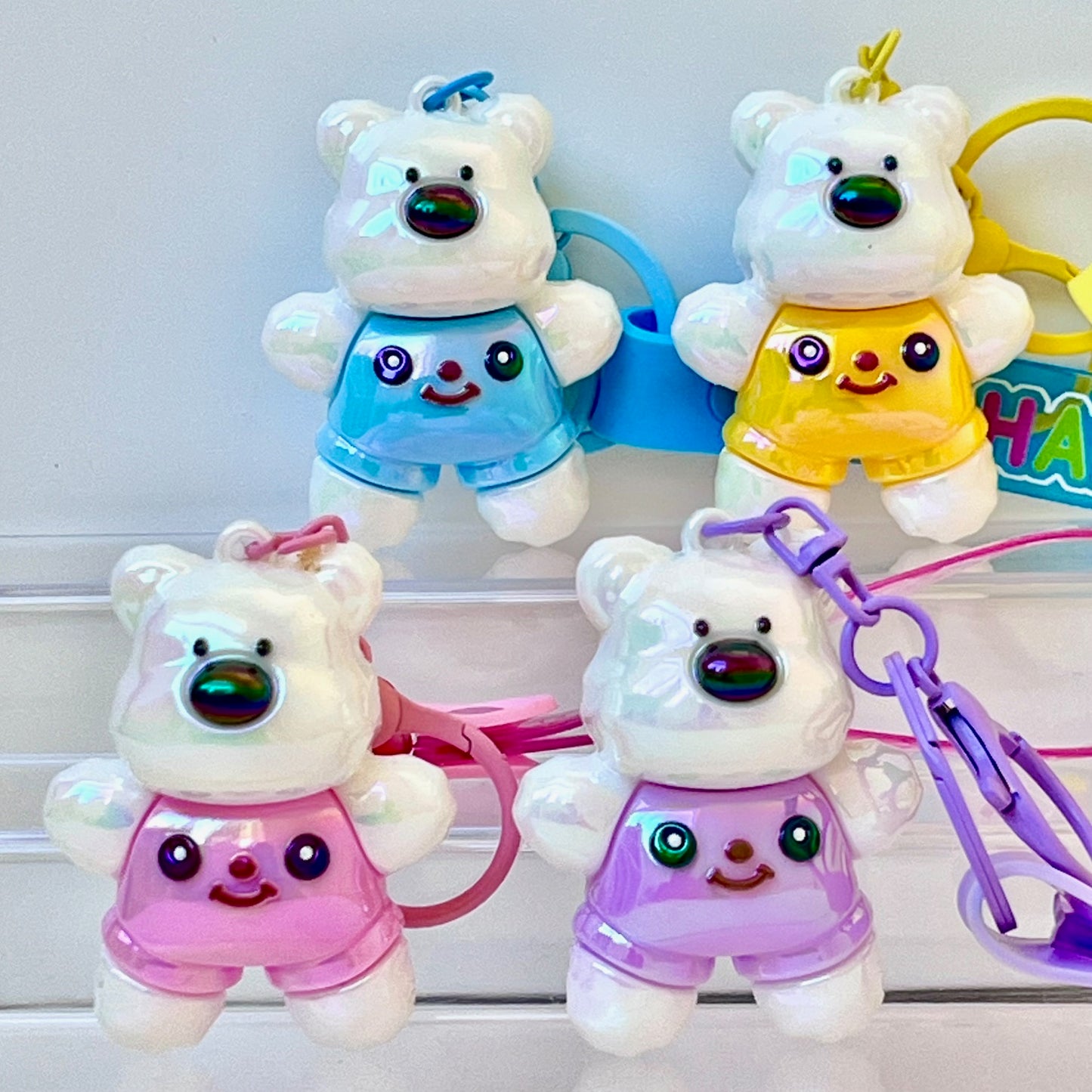 12206 Cute BearKey Charm-12