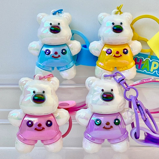 12206 Cute BearKey Charm-12
