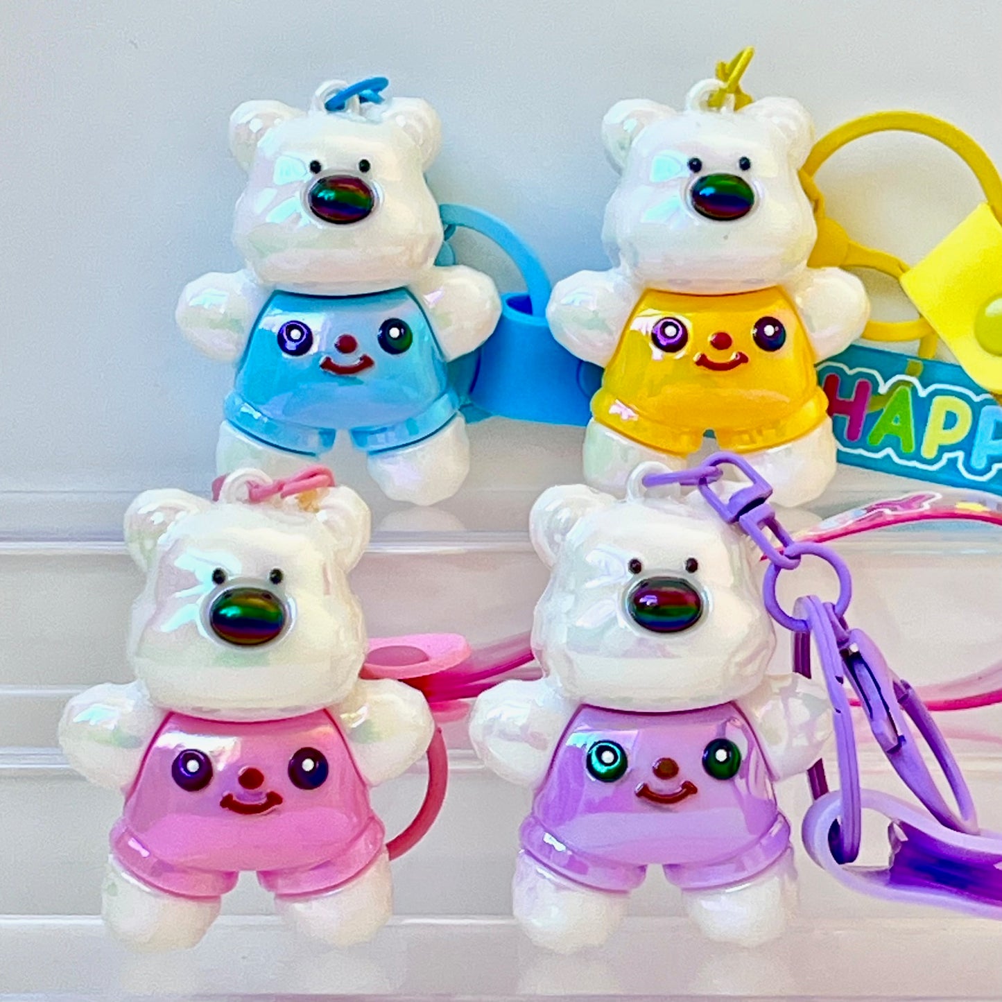 12206 Cute BearKey Charm-12