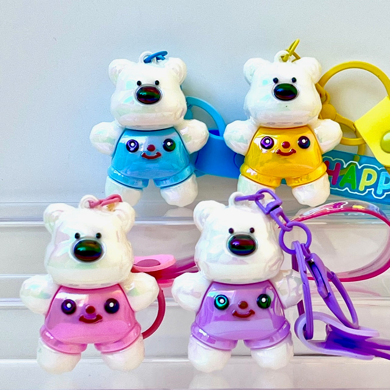 12206 Cute BearKey Charm-12