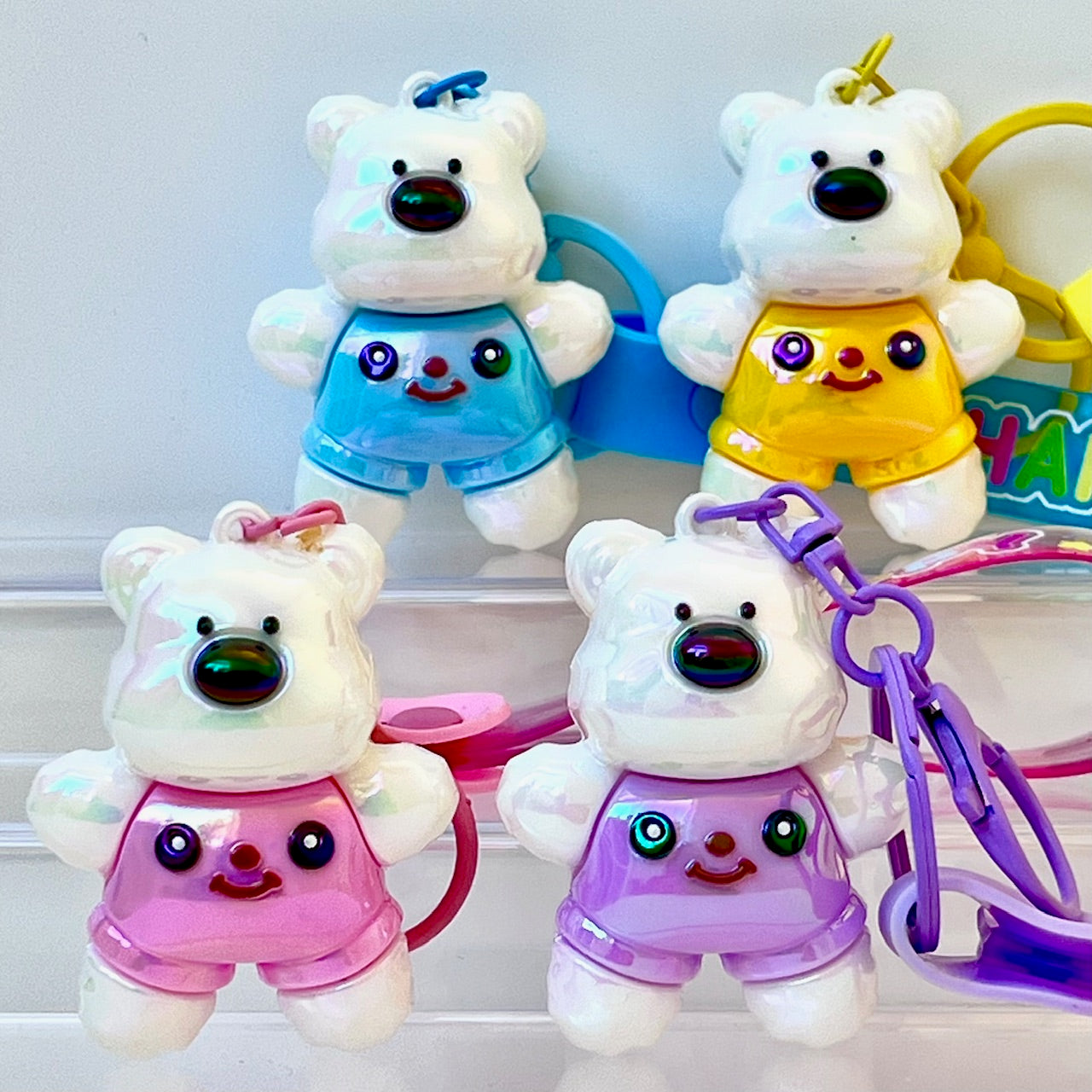 12206 Cute BearKey Charm-12
