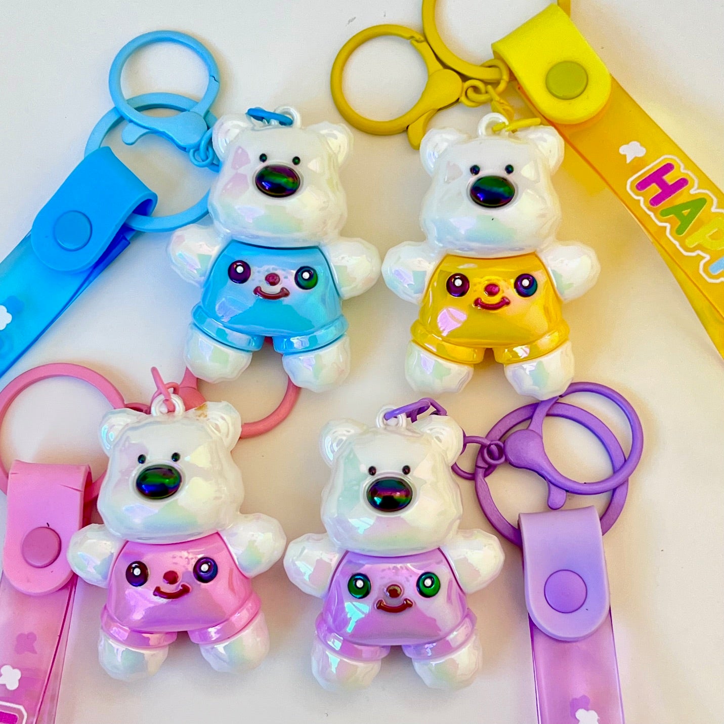 12206 Cute BearKey Charm-12