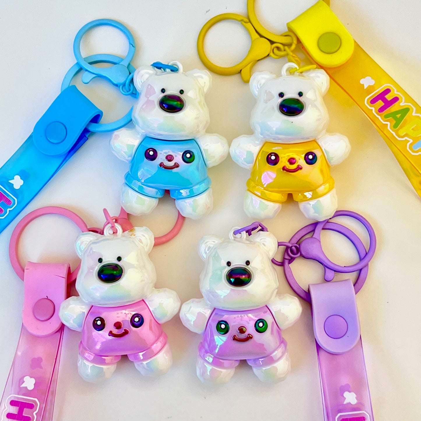12206 Cute BearKey Charm-12