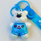 12206 Cute BearKey Charm-12