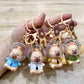 12207 Space Capybara Key Charm-12