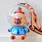 12207 Space Capybara Key Charm-12