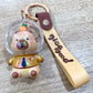 12207 Space Capybara Key Charm-12