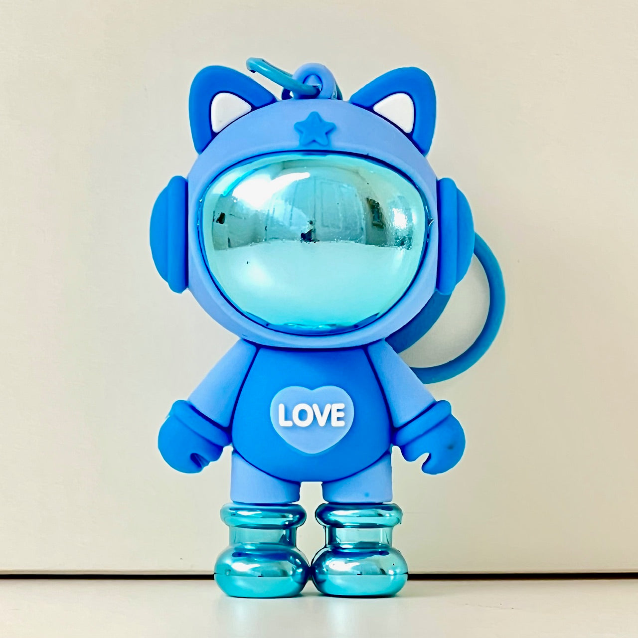 12208 Space Cat Key Charm-12