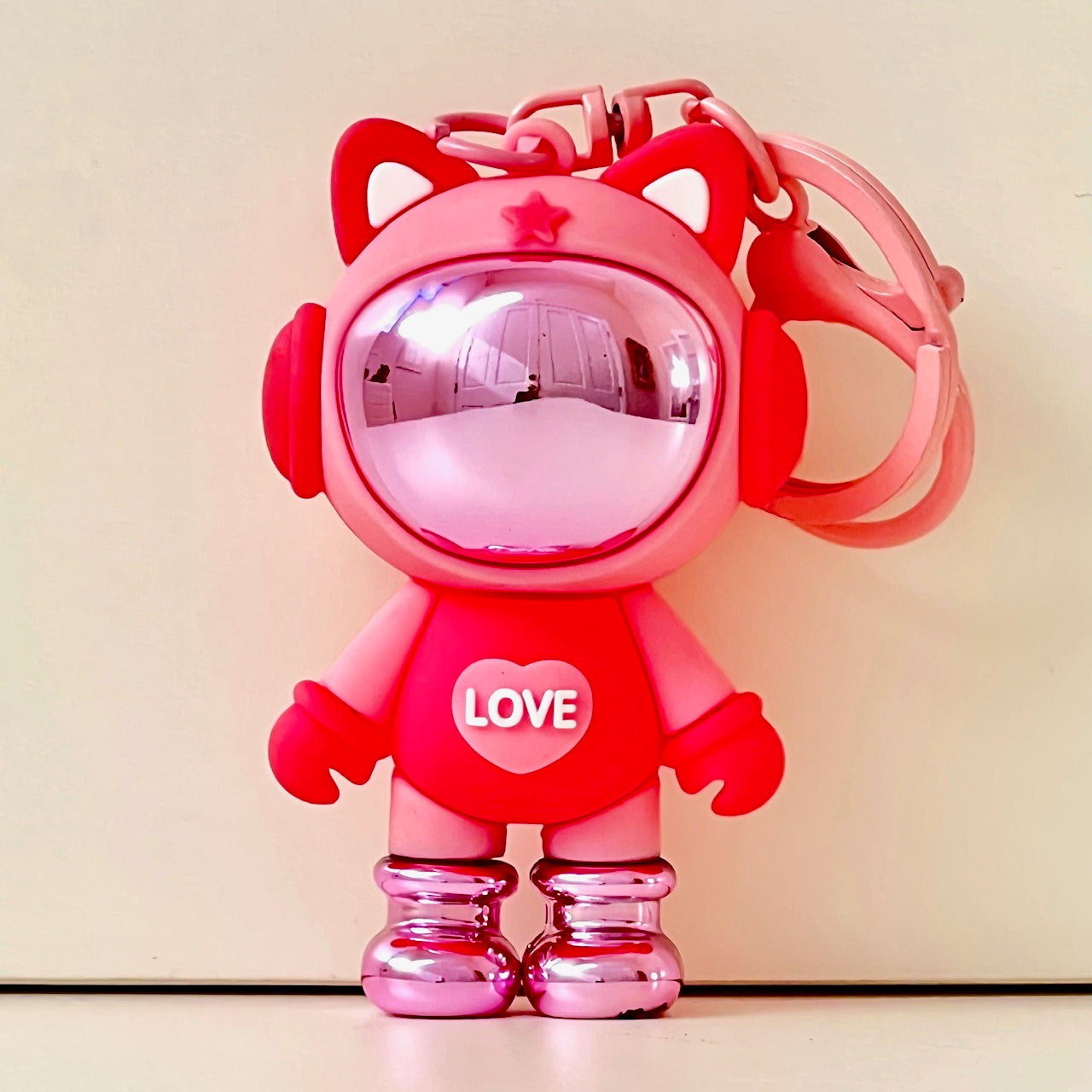 12208 Space Cat Key Charm-12