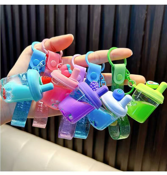 12210 Fruit Boba Floaty Key Charm-12