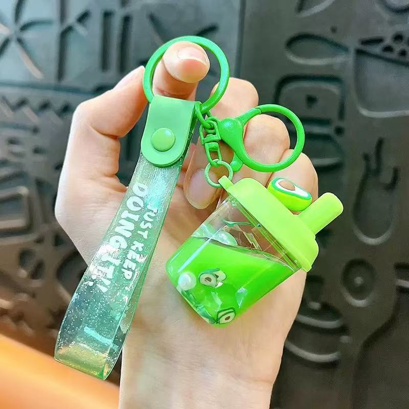 12210 Fruit Boba Floaty Key Charm-12
