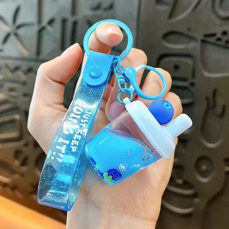 12210 Fruit Boba Floaty Key Charm-12
