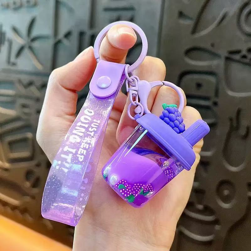 12210 Fruit Boba Floaty Key Charm-12