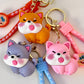 12211 Silly Dog Key Charm-12