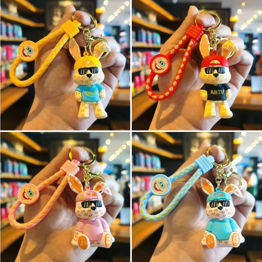 12212 Cool Rabbit Key Charm-12