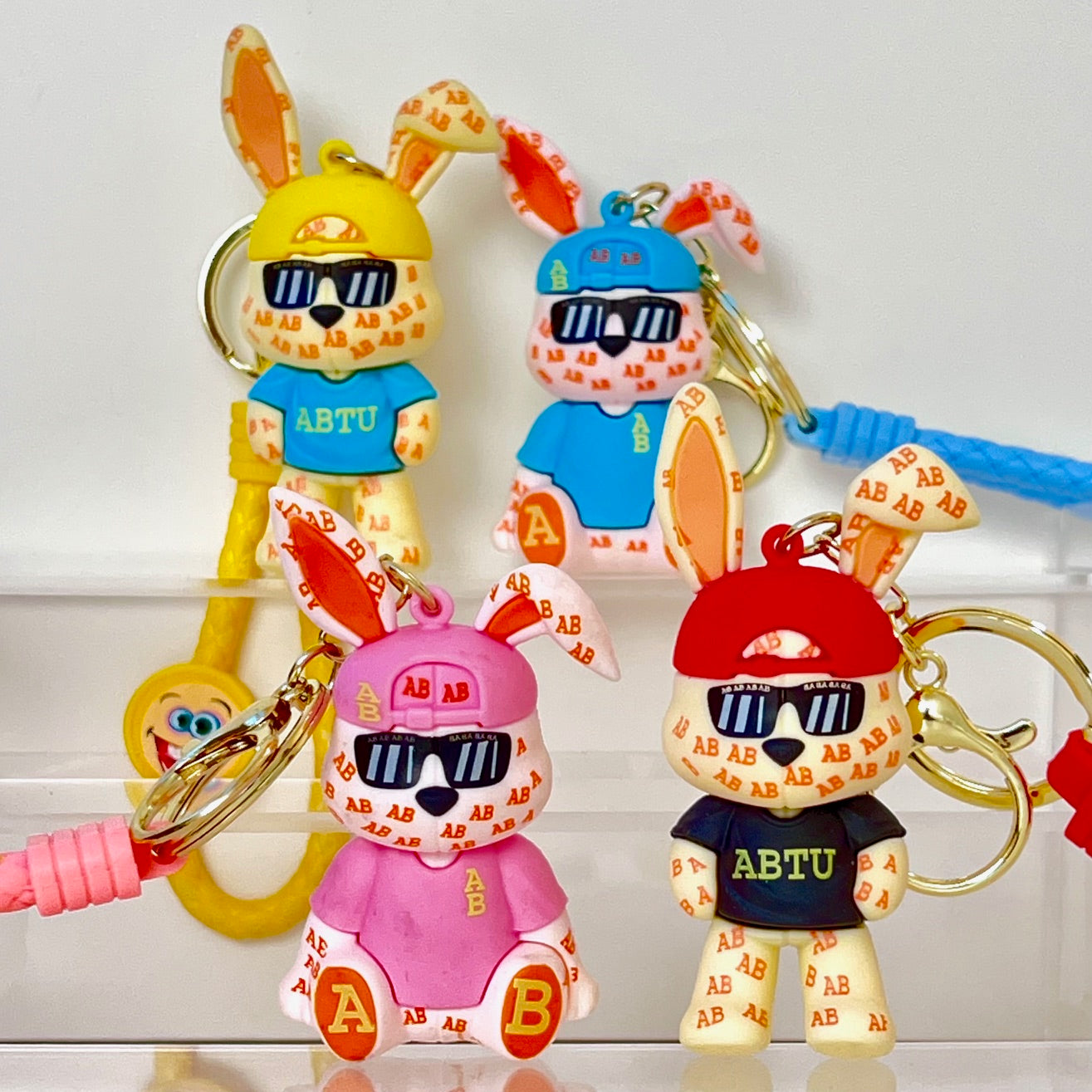 12212 Cool Rabbit Key Charm-12